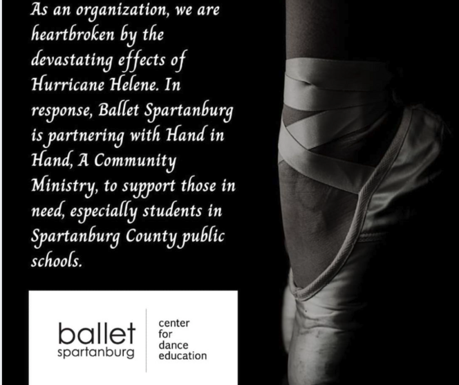 Support from Ballet Spartanburg